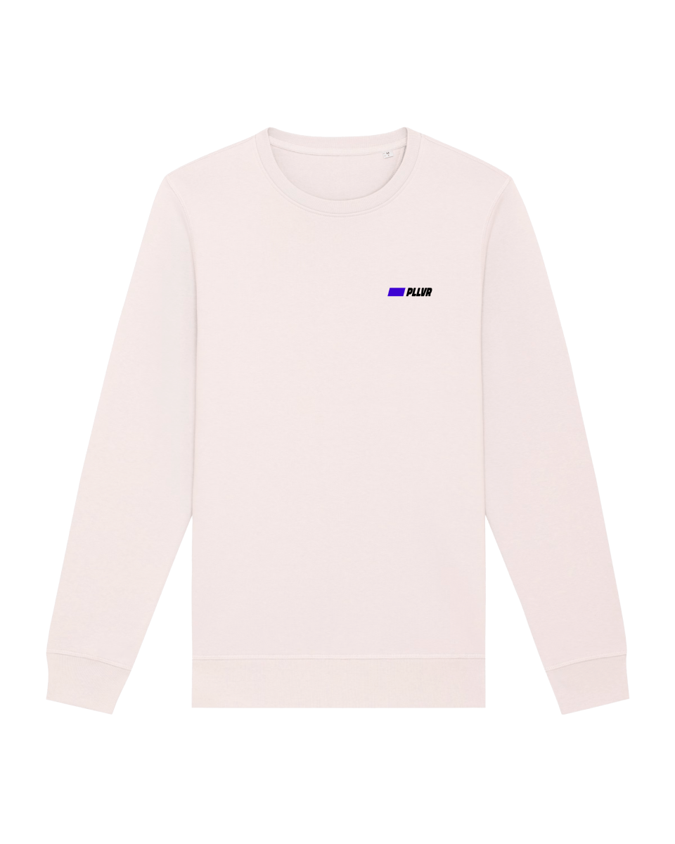 EMBLM PLLVR BASIC | Pullover Vintage Weiss Unisex - PLLVR Onlineshop