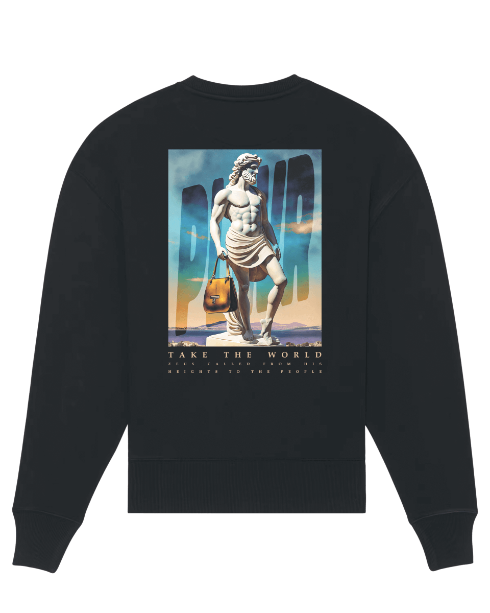 GREEK | Pullover Schwarz Unisex - PLLVR Onlineshop