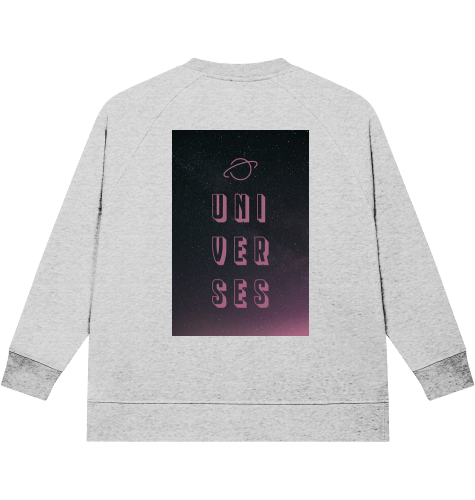 UNIVERSES | Damen Pullover Grau - PLLVR Onlineshop